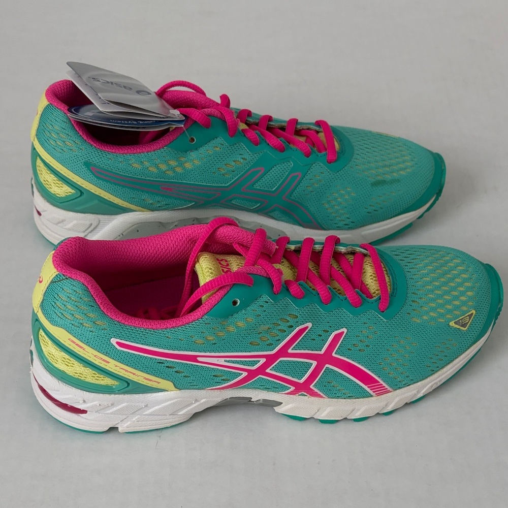 ASICS Women's Gel-DS Trainer 19 - Teal and Pink - Picture 7 of 11